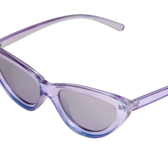 Foster Grant Lilac Cat Eye Sunglasses - Picture 1 of 7